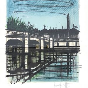 BERNARD BUFFET (1928-1999) Pont de la Concorde