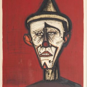 BERNARD BUFFET (1928-1999) Portrait de Clown