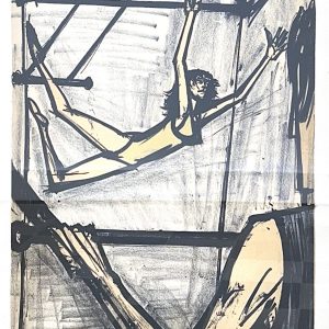 BERNARD BUFFET (1928-1999) Trapézistes