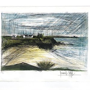 BERNARD BUFFET (1928-1999) Plage de la Mare