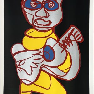 KAREL APPEL (1921-2006) - Guitar Player