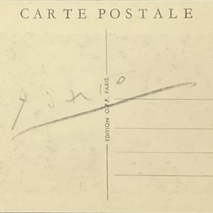 PABLO PICASSO (1881-1973) - Dédicace