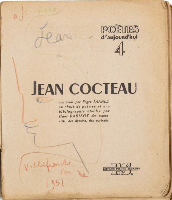 Profil de jeune homme, Villefranche sur Mer, 1958