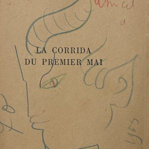 JEAN COCTEAU (1889-1963) - Tête de faune - Dessin
