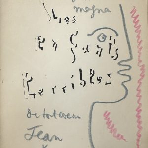JEAN COCTEAU (1889-1963) - Les enfants terribles - Dessin