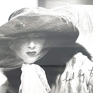 Karl Lagerfeld (1933-2019) - Portrait d'Anna Piaggi au chapeau