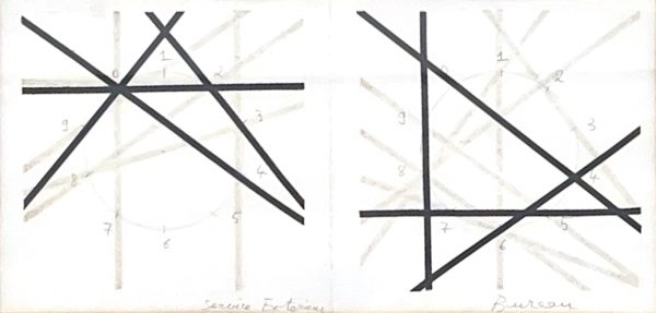 Projet hasardeux et téléphoniques de voeux aléatoires, 1983