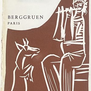 PABLO PICASSO (1881-1973) - Linogravure signée et dédicacée