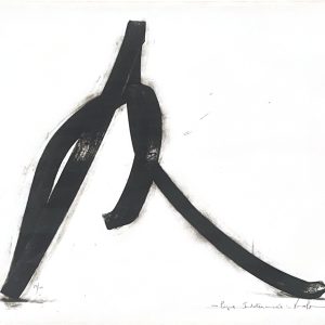 Bernar Venet (né en 1941) - Ligne indéterminée - Lithographie