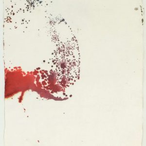 Claude Viallat (né en 1936) - Empreinte - Encres sur papier