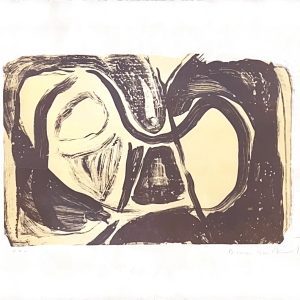 BRAM VAN VELDE (1895-1981) - Lithographie