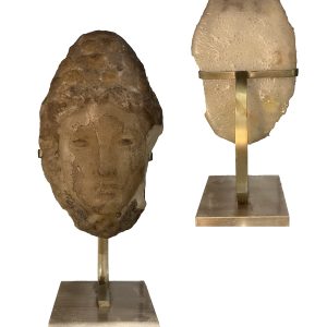 Tête de jeune fille au diadème.