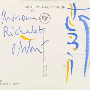 Carte postale du 1er jour