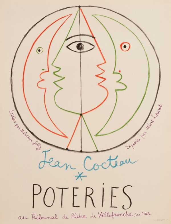 Exposition poteries Villefranche, 1958