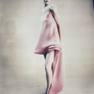 Karen Mulder pour Lanvin, Haute Couture saison printemps-été (Claude Montana), 1991.