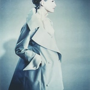 Karen Mulder pour Lanvin, Haute Couture saison automne-hiver (Claude Montana), 1991.