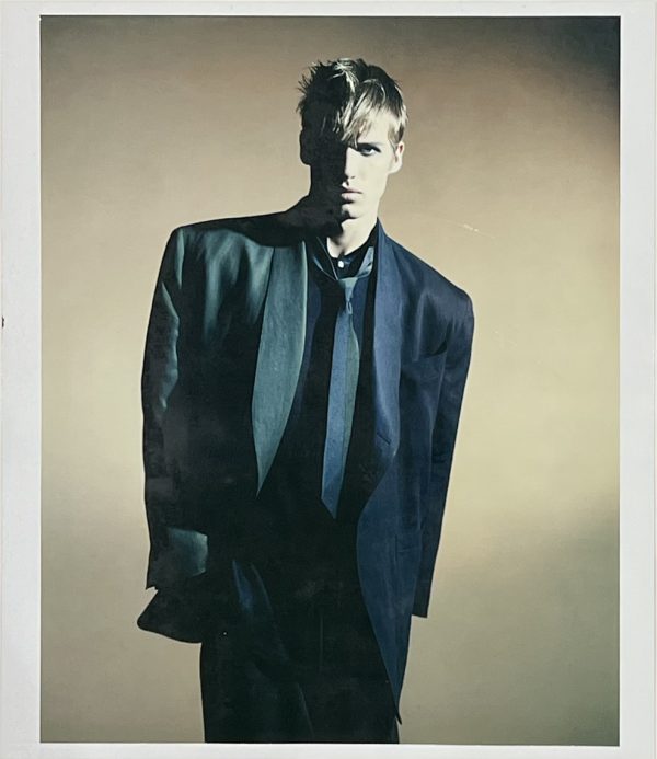 Modèle homme, pour Claude Montana, 1986.