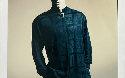 Modèle homme, pour Claude Montana, 1986.