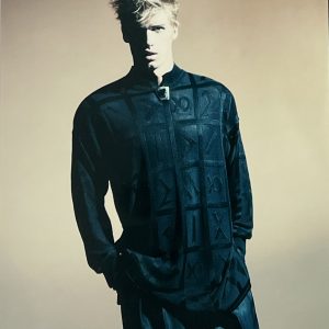 Modèle homme, pour Claude Montana, 1986.