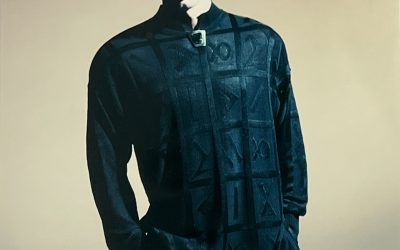 Modèle homme, pour Claude Montana, 1986.