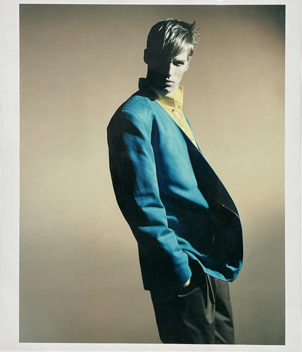 Modèle homme, pour Claude Montana, 1986.