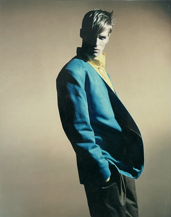 Modèle homme, pour Claude Montana, 1986.