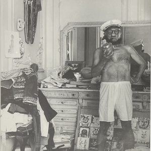 Picasso en Popeye , La Californie, Cannes, 1957.