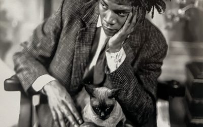 Jean-Michel Basquiat et le chat