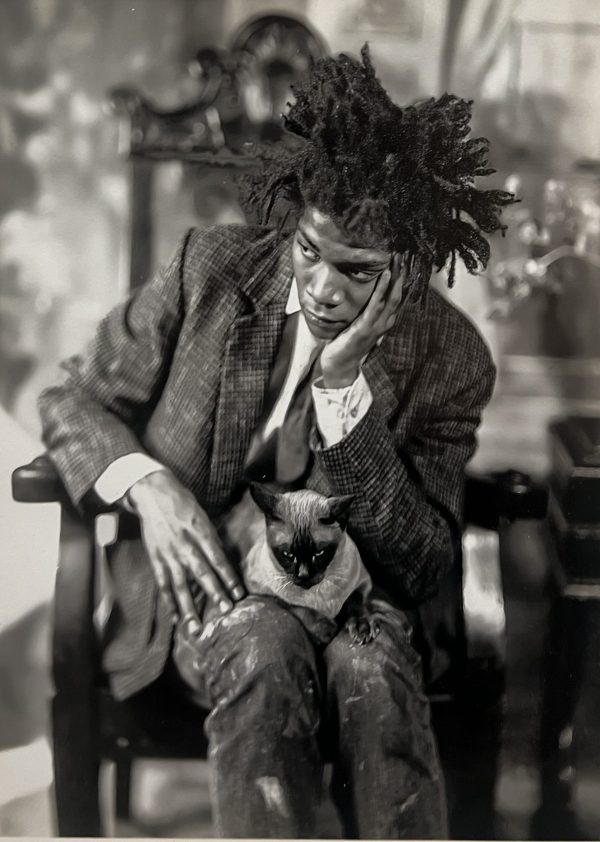 Jean-Michel Basquiat et le chat