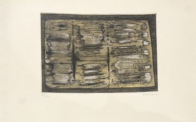 G 26-1958, Petit tombeau brun, 1958