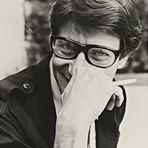 Yves Saint-Laurent à la cigarette, janvier 1978