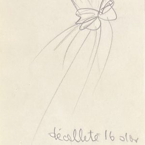 Croquis de robe