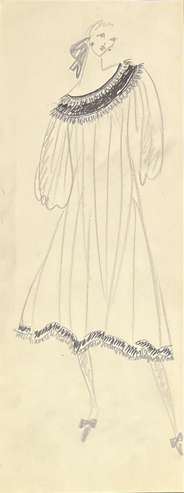Croquis de robe