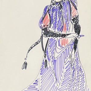 Edith de Berg, dans l’Aigle à deux têtes, 1978