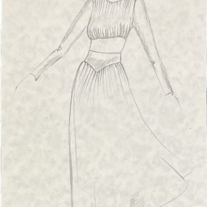 Croquis de robe