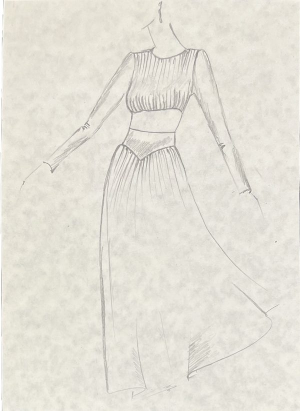 Croquis de robe