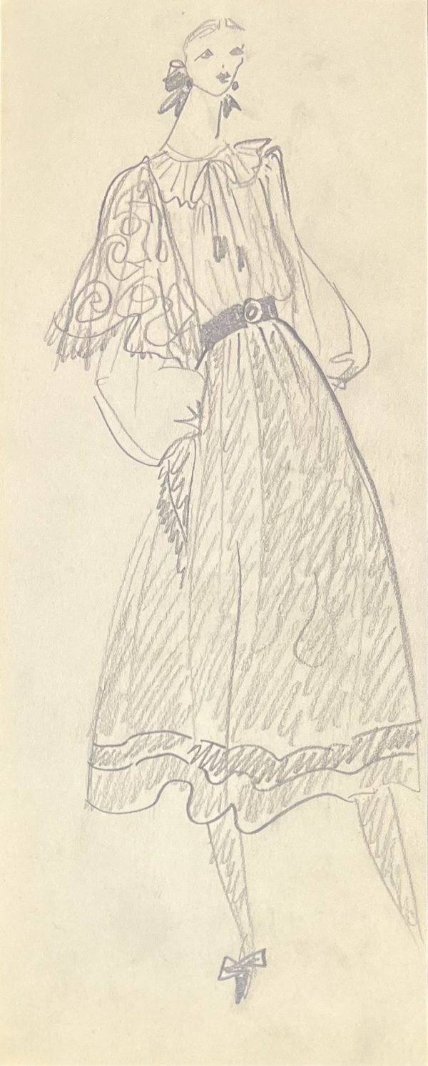 Croquis de robe