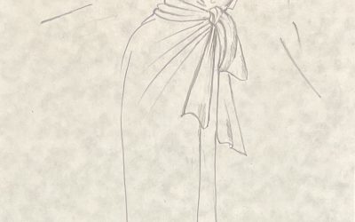 Croquis de robe, 1992