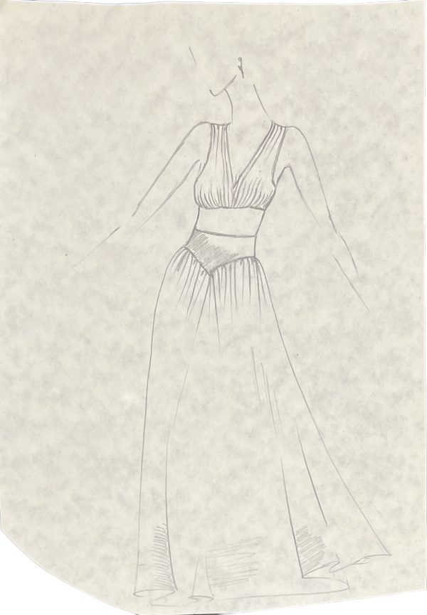 Croquis de robe