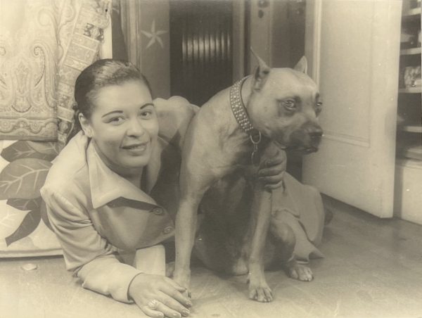 Billie Holiday et Mister, 1949