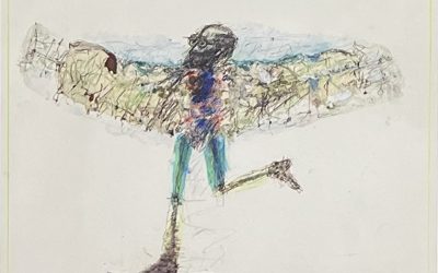 Autoportrait en poule, 1991