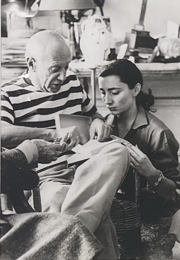 Picasso et Jacqueline, 1955