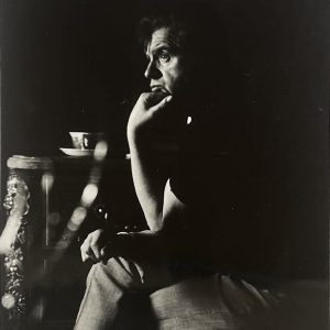 Francis Bacon, dans son atelier, Londres, 1972