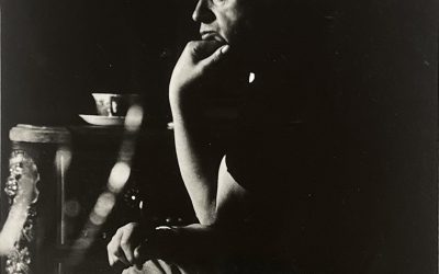 Francis Bacon, dans son atelier, Londres, 1972