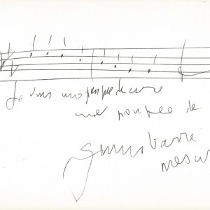 Portée musicale du thème Poupée de cire, Poupée de son