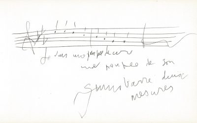 Portée musicale du thème Poupée de cire, Poupée de son