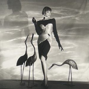 Horst P Horst épreuve argentique Linda Evangelista