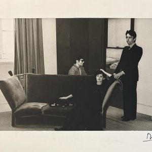Brian Duffy épreuve argentique Michael Hastings et Victoria Hardie, 1974