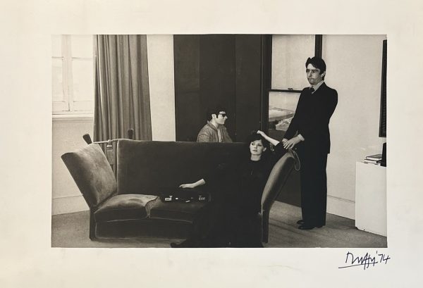 Brian Duffy épreuve argentique Michael Hastings et Victoria Hardie, 1974