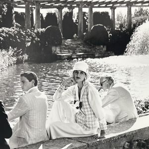 LAGERFELD pour Chanel, ines de la Fressange, épreuve argentique